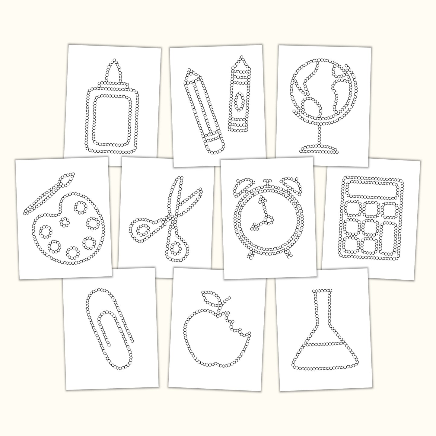 Back-to-School Q-Tip Sheets