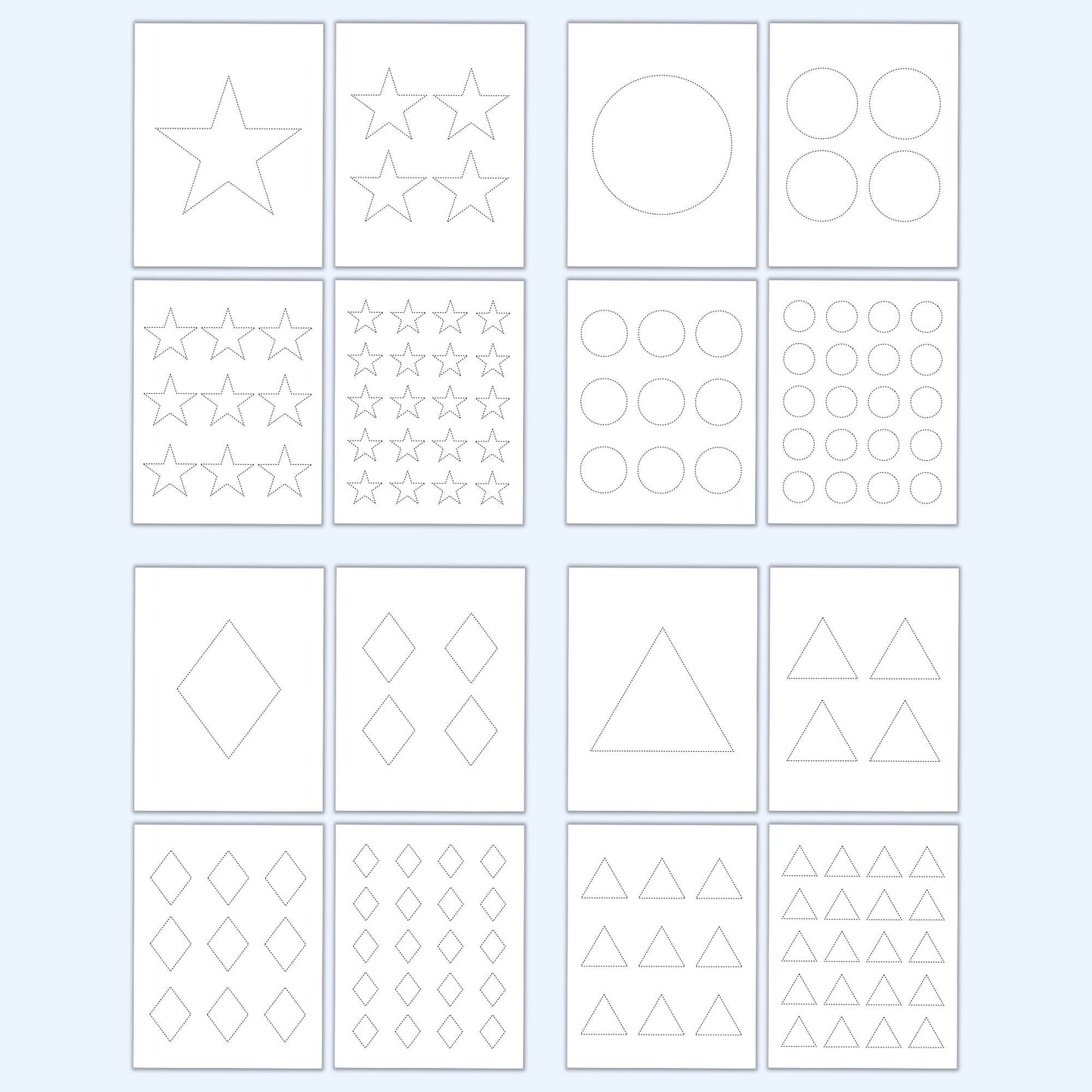 Tracing & Cutting Practice Bundle (41 Pages)