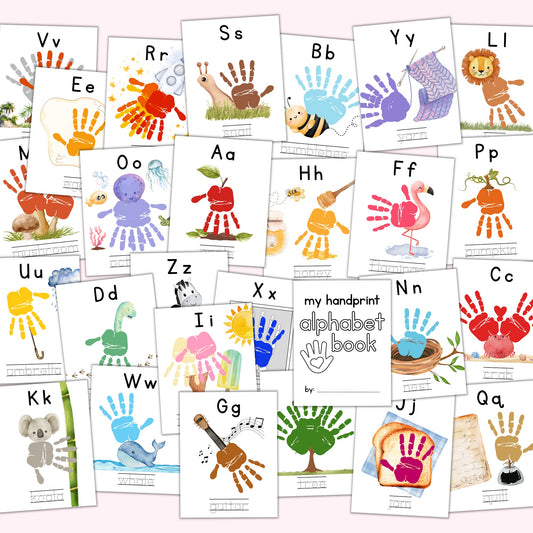 Alphabet Handprint Book