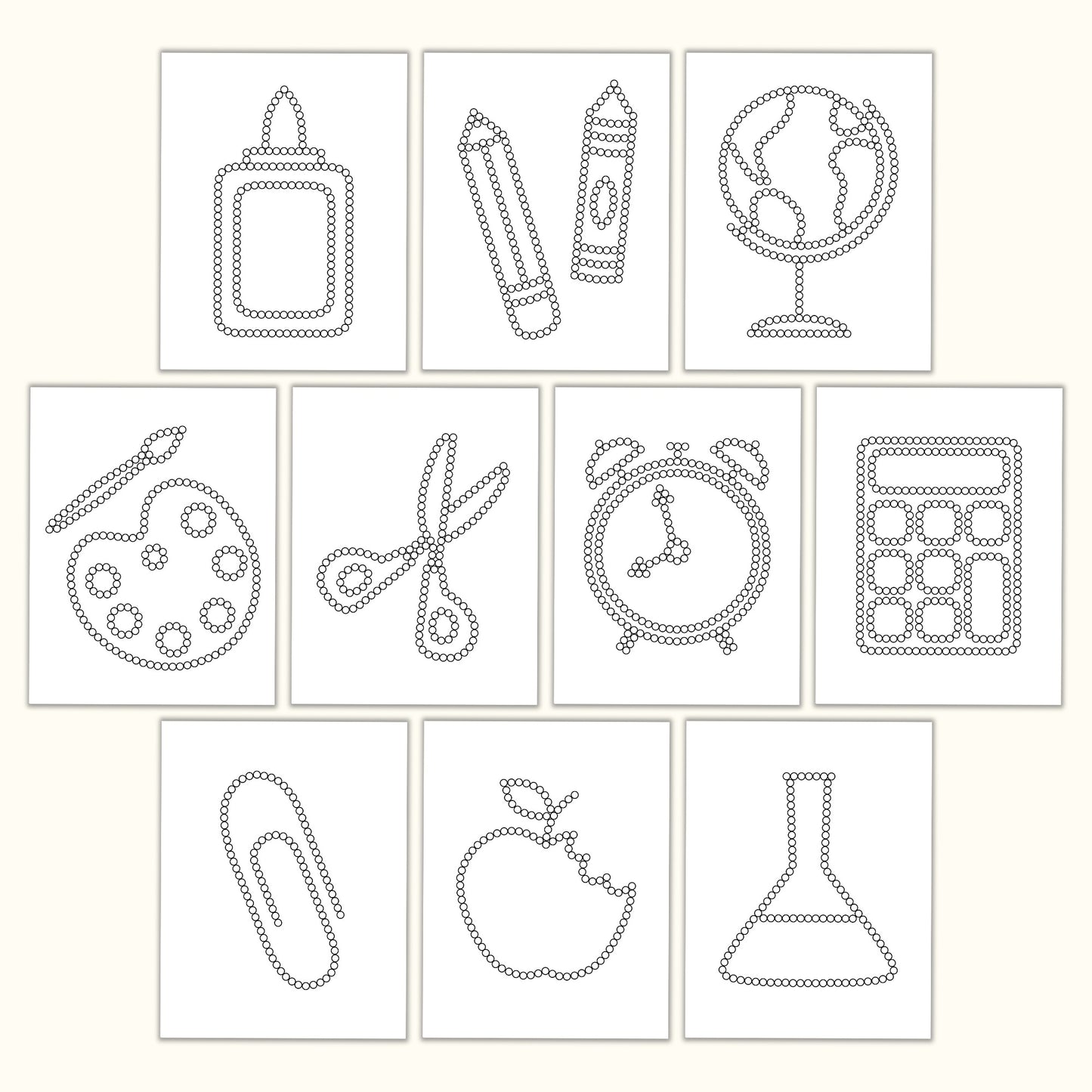 Back-to-School Q-Tip Sheets