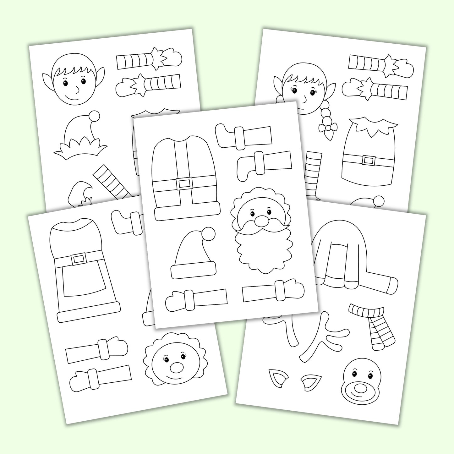 Christmas Build a Craft Bundle