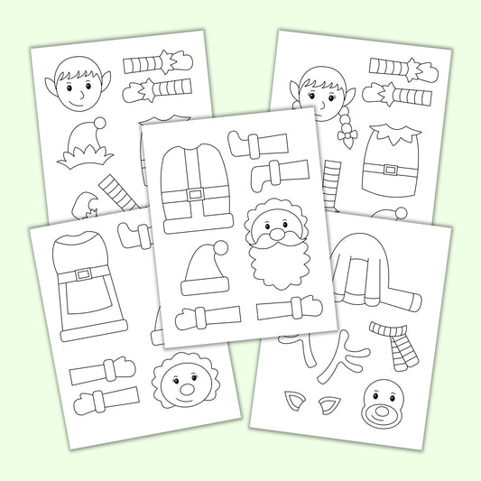 Christmas Build a Craft Bundle