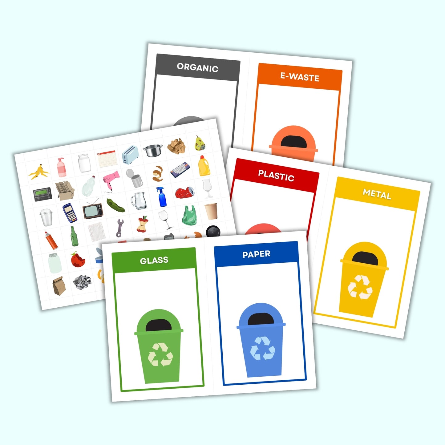 Earth Day Waste Sorting Activity