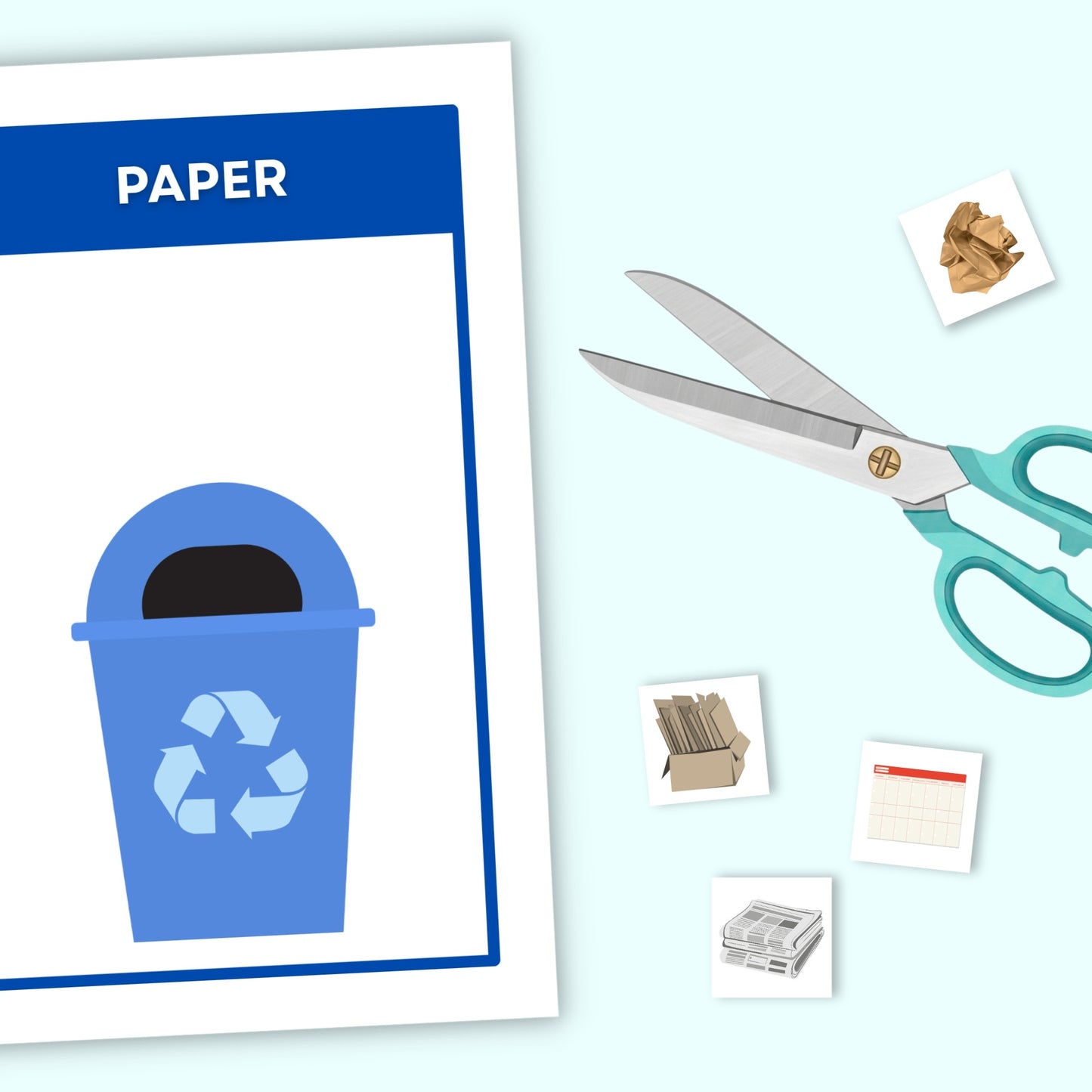 Earth Day Waste Sorting Activity