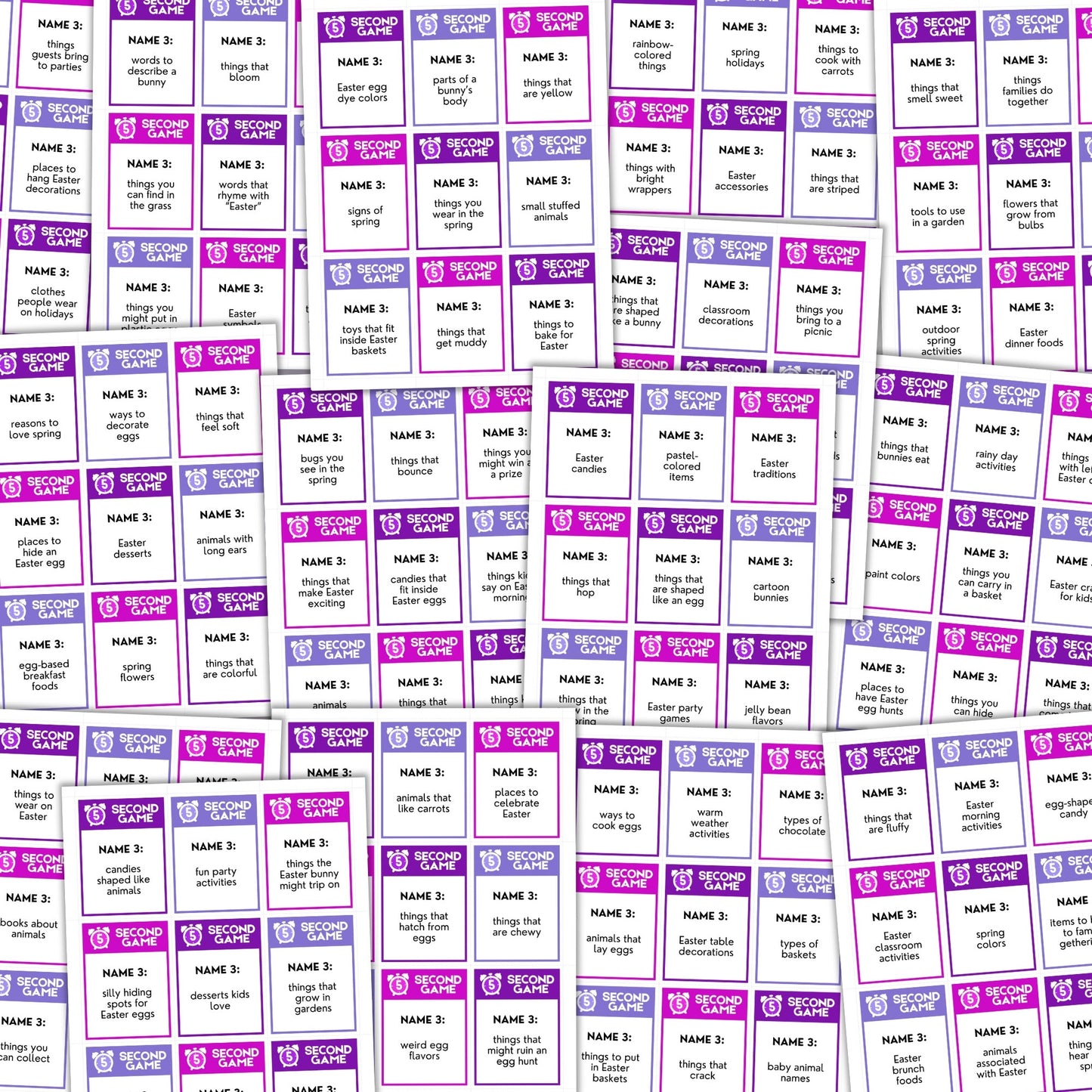 Easter 5-Second Game