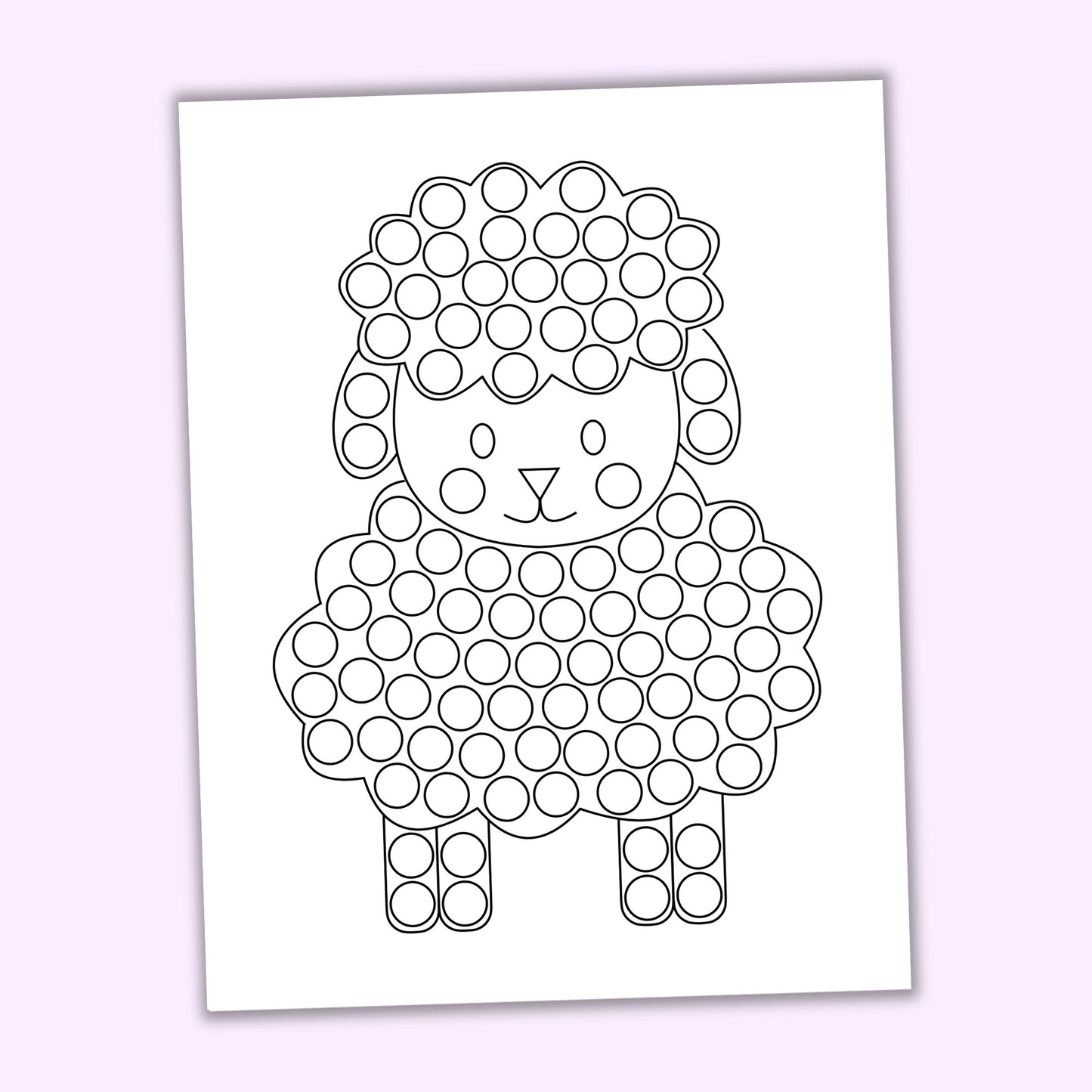 Easter Dot Marker Pages