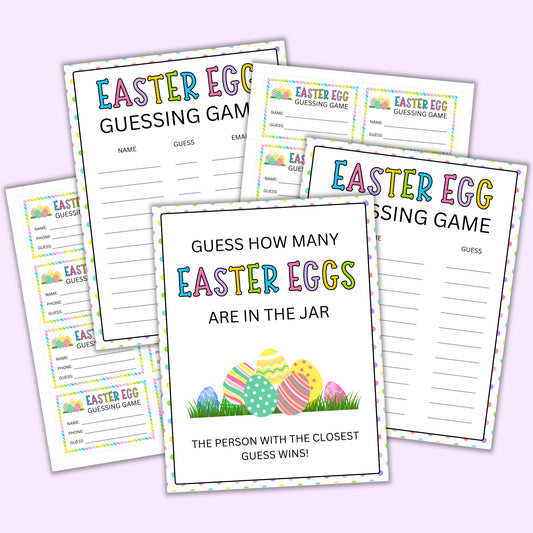 Easter Egg Guessing Game