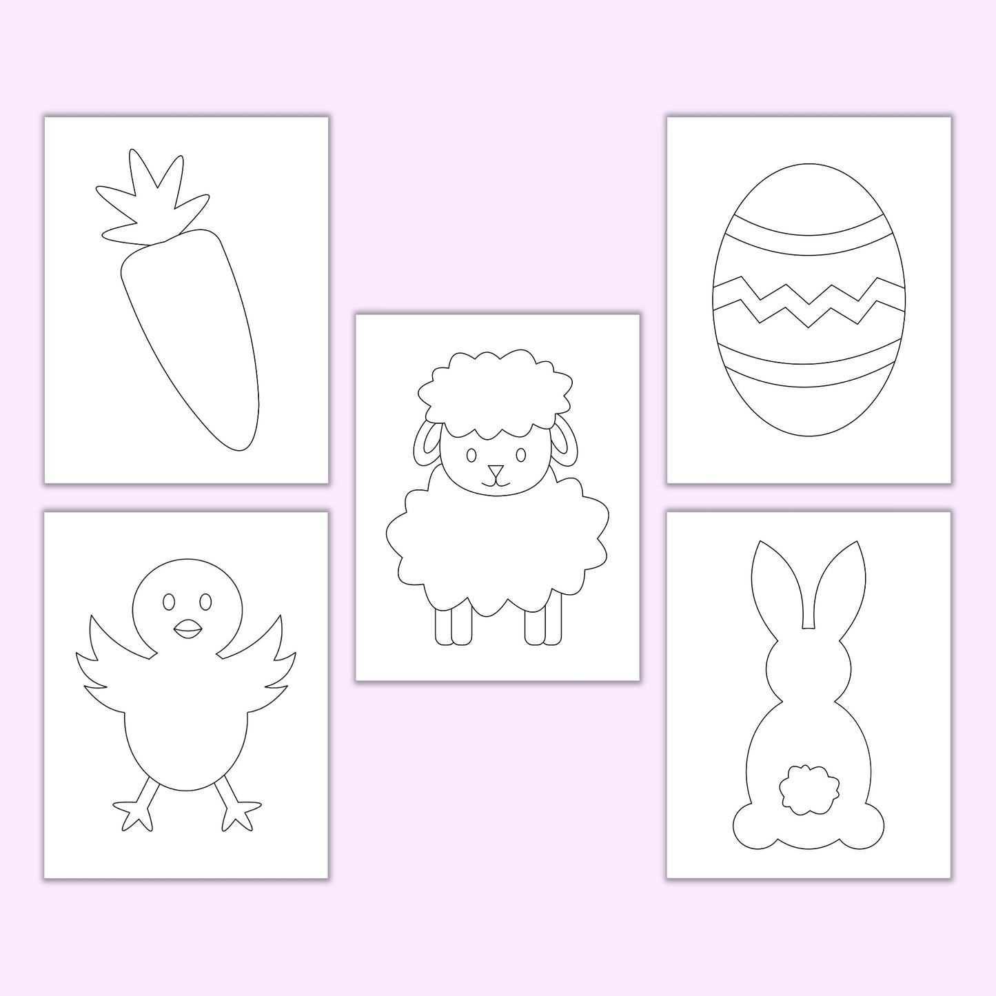 Easter Torn Paper Craft