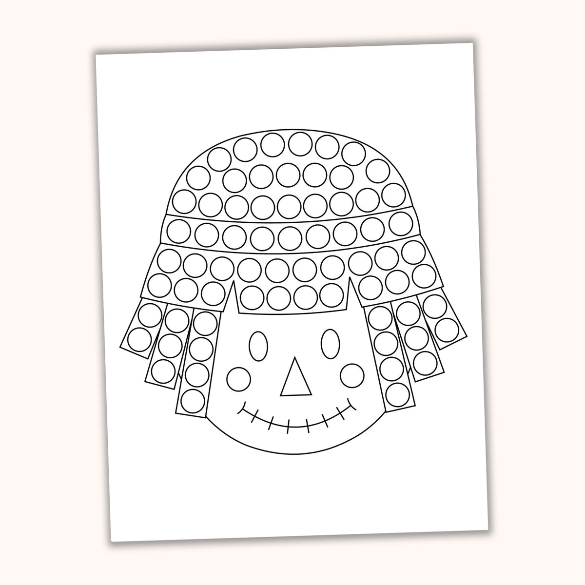 Fall Dot Marker Pages