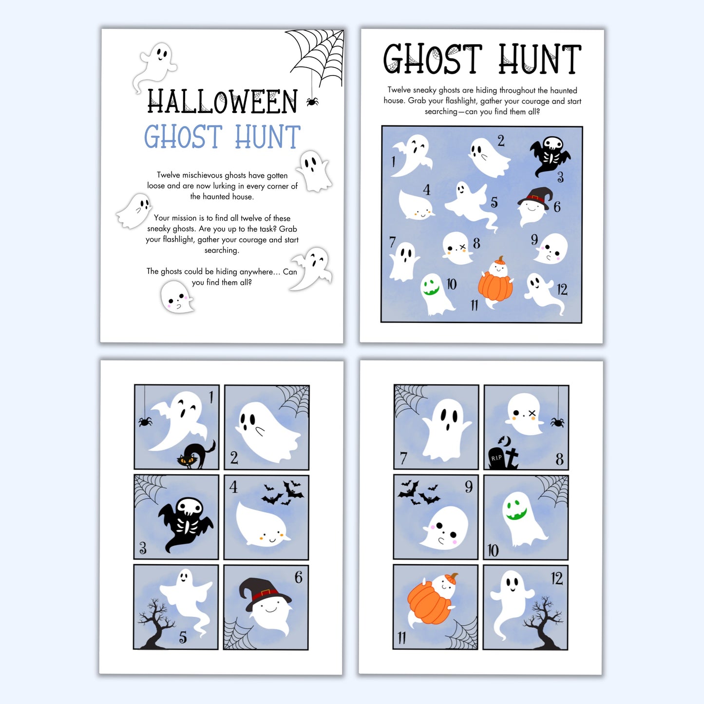 Halloween Ghost Hunt Game