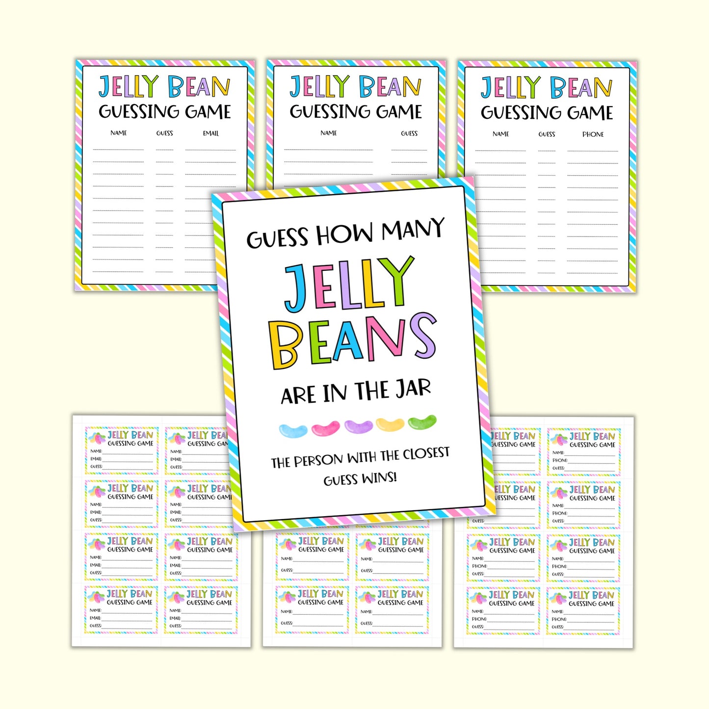Jelly Bean Guessing Game