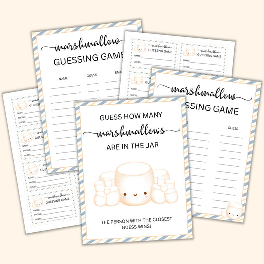 Marshmallow Guessing Game