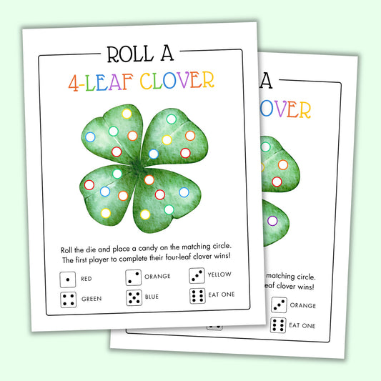 Roll a Clover Game