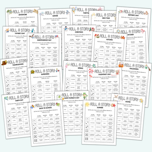 Roll a Story MEGA BUNDLE (20 Themes)