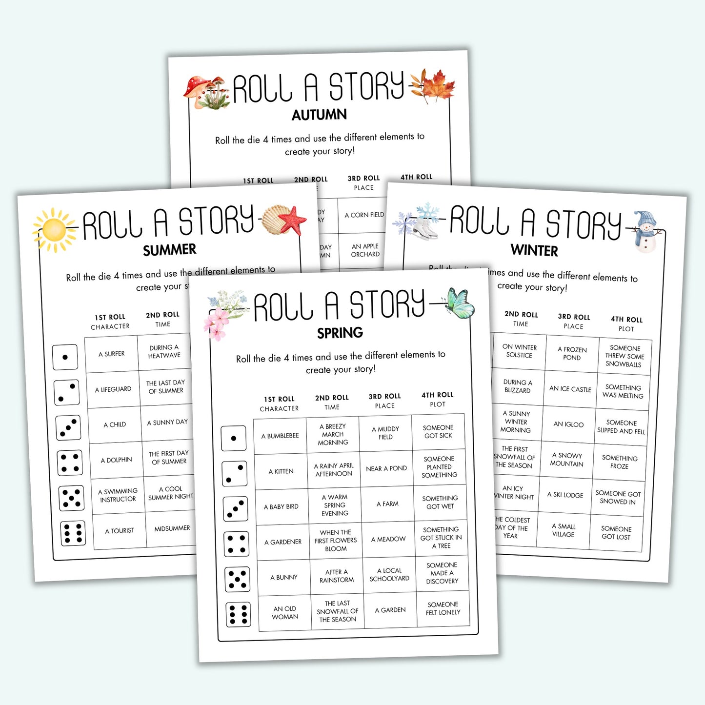 Roll a Story MEGA BUNDLE (20 Themes)
