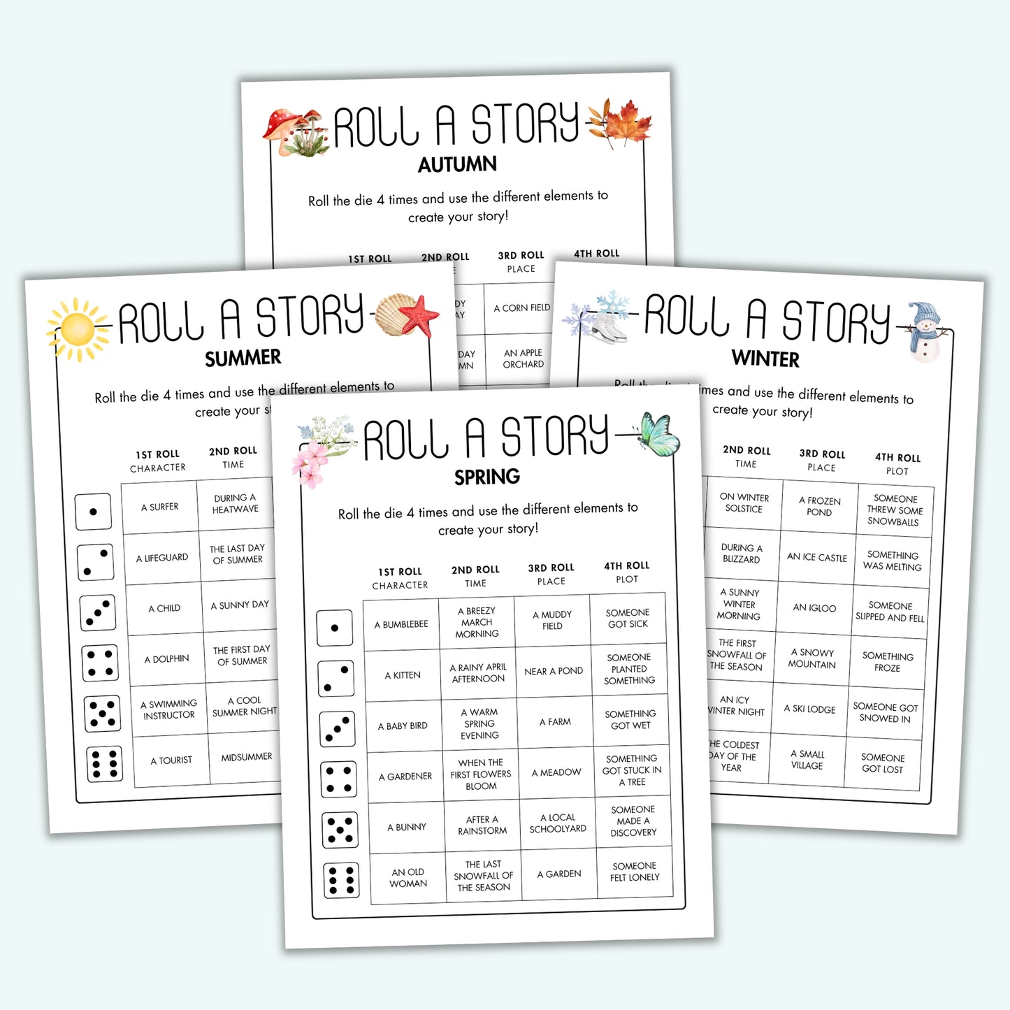 Roll a Story Bundle - Seasonal