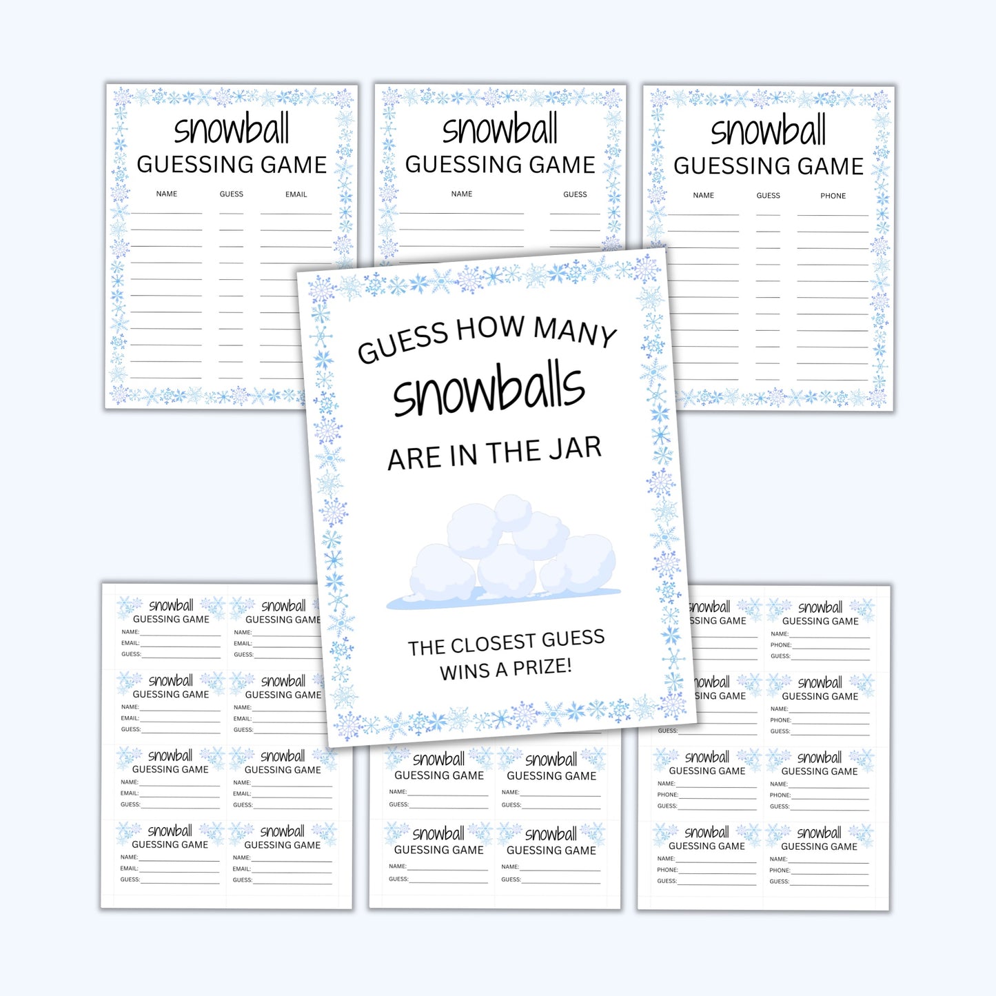 Snowball Guessing Game