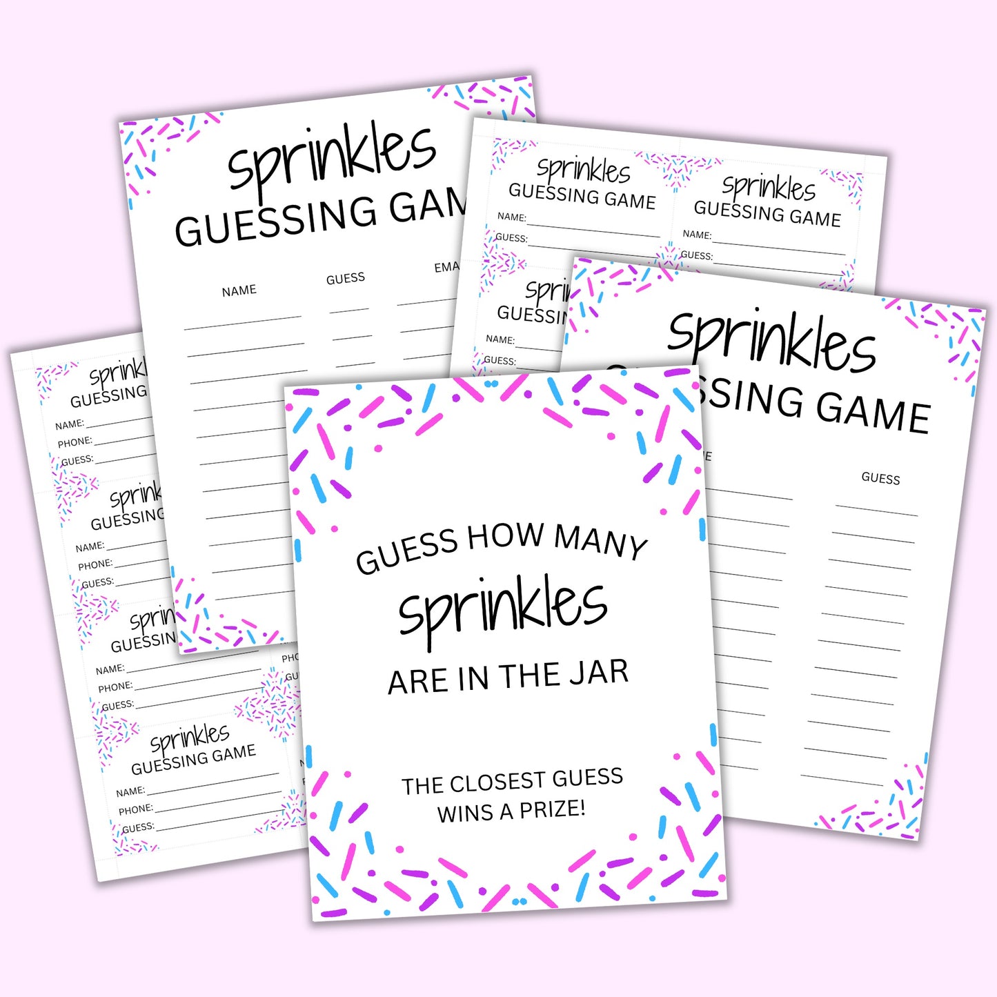 Sprinkles Guessing Game