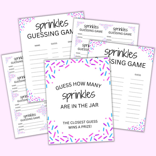 Sprinkles Guessing Game