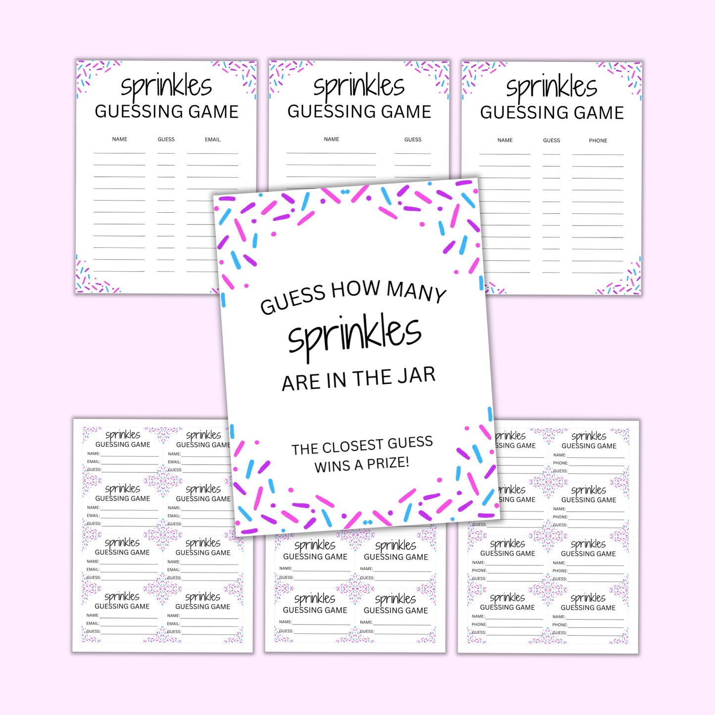 Sprinkles Guessing Game