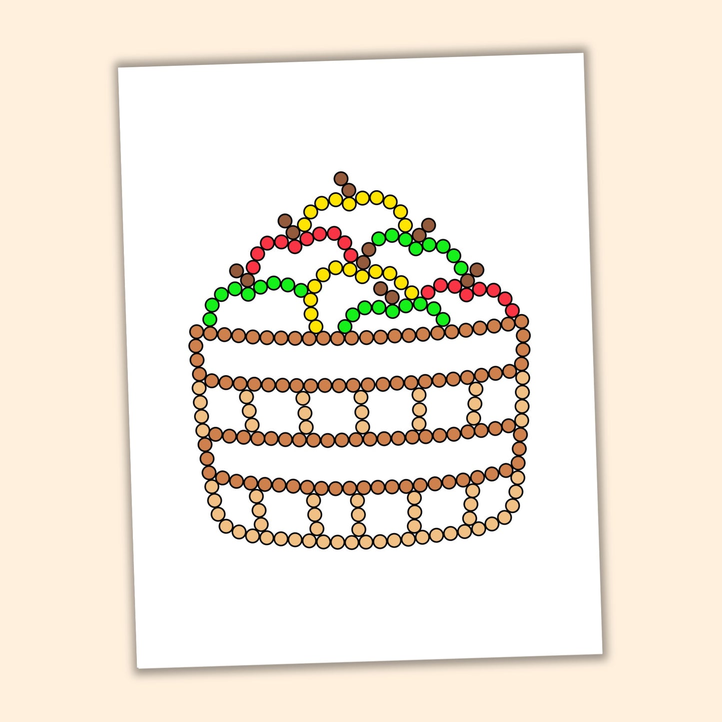 Thanksgiving Q-Tip Sheets