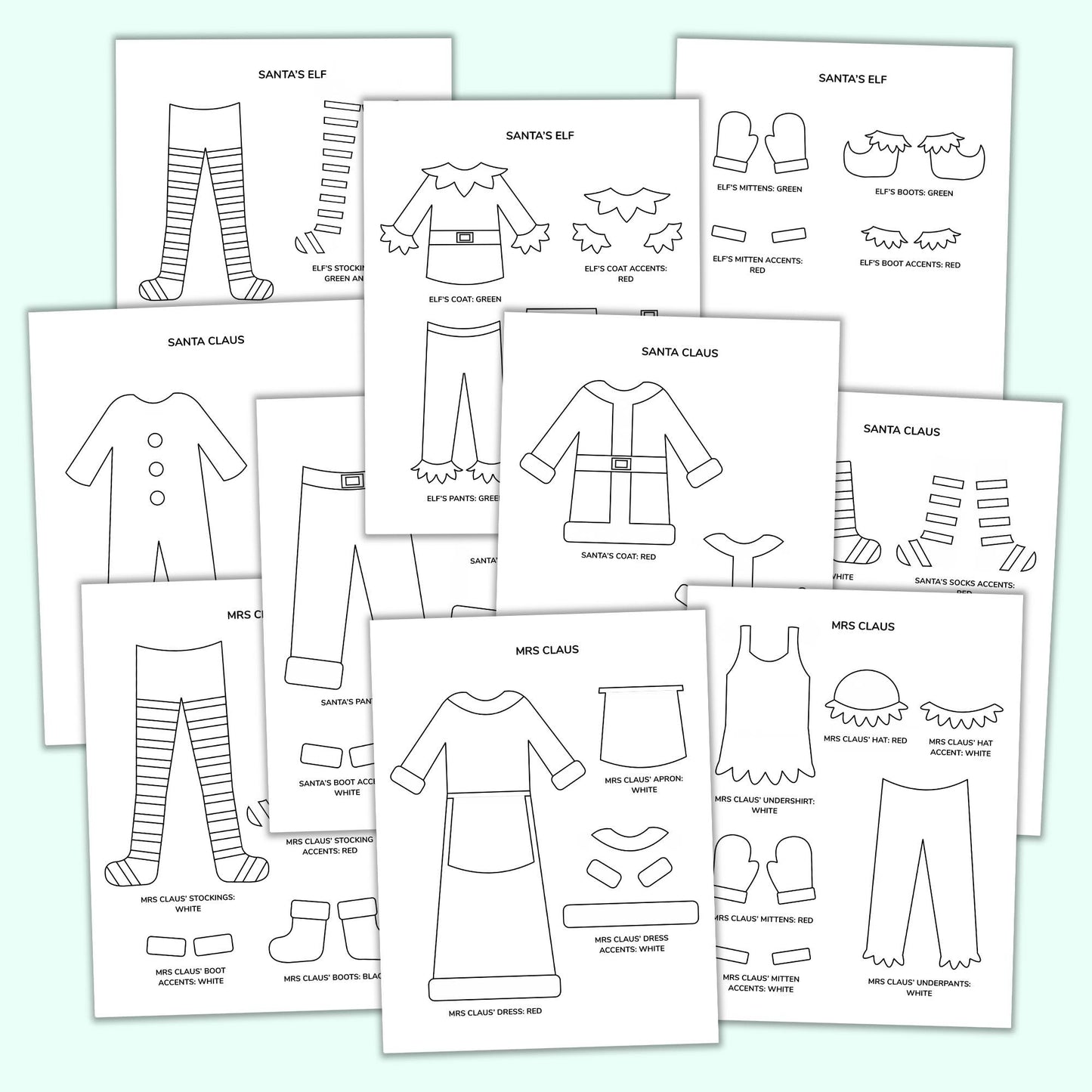 Christmas Clothesline Bundle