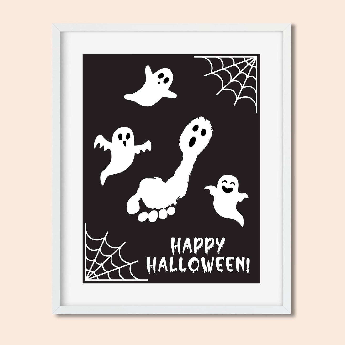 Halloween Ghost Footprint Kit