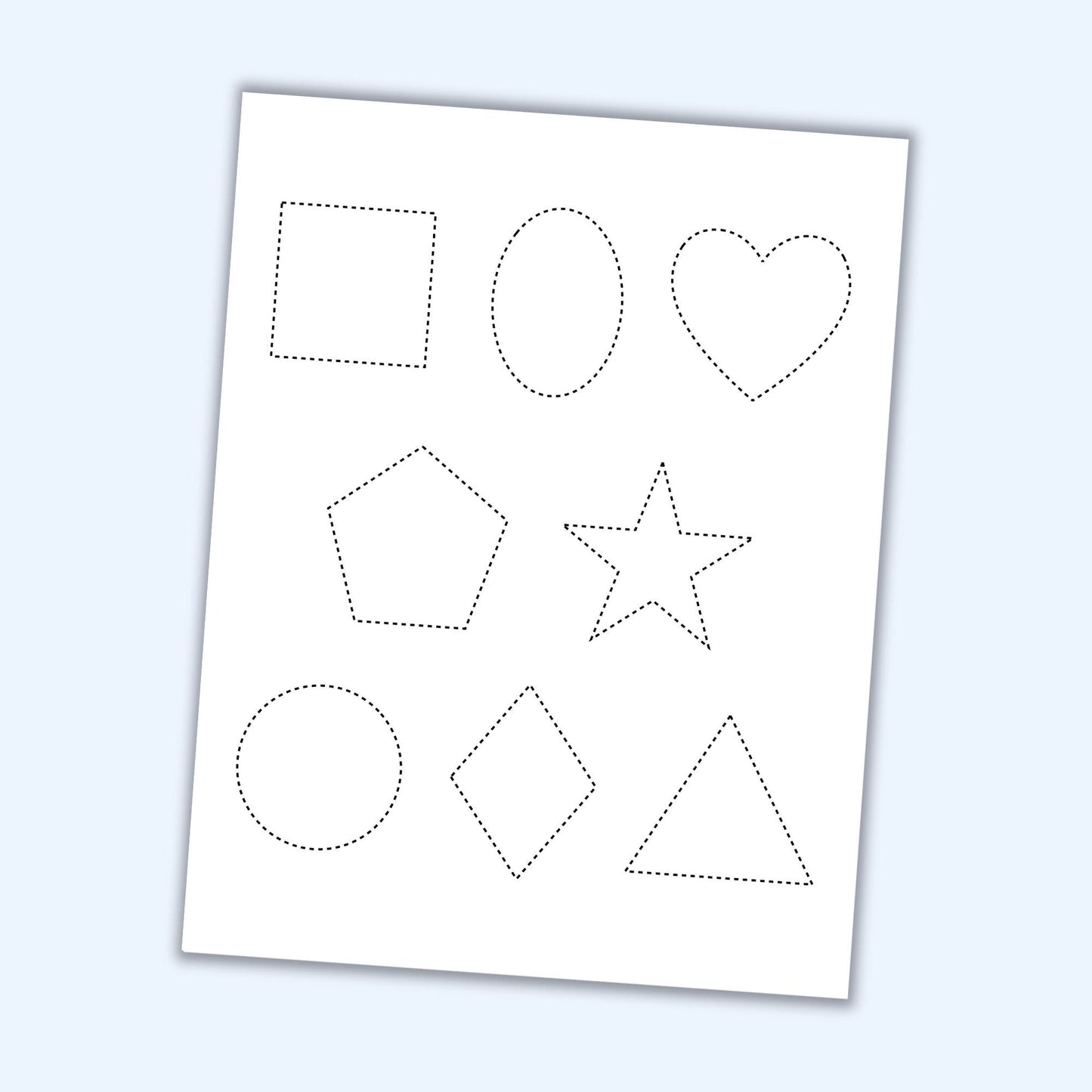 Tracing & Cutting Practice Bundle (41 Pages)